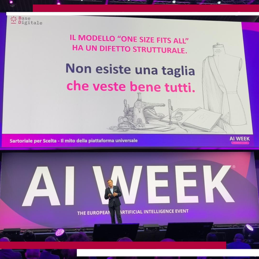 Speech sulla Customer Experience su misura e AI durante l'AI Week 2026
